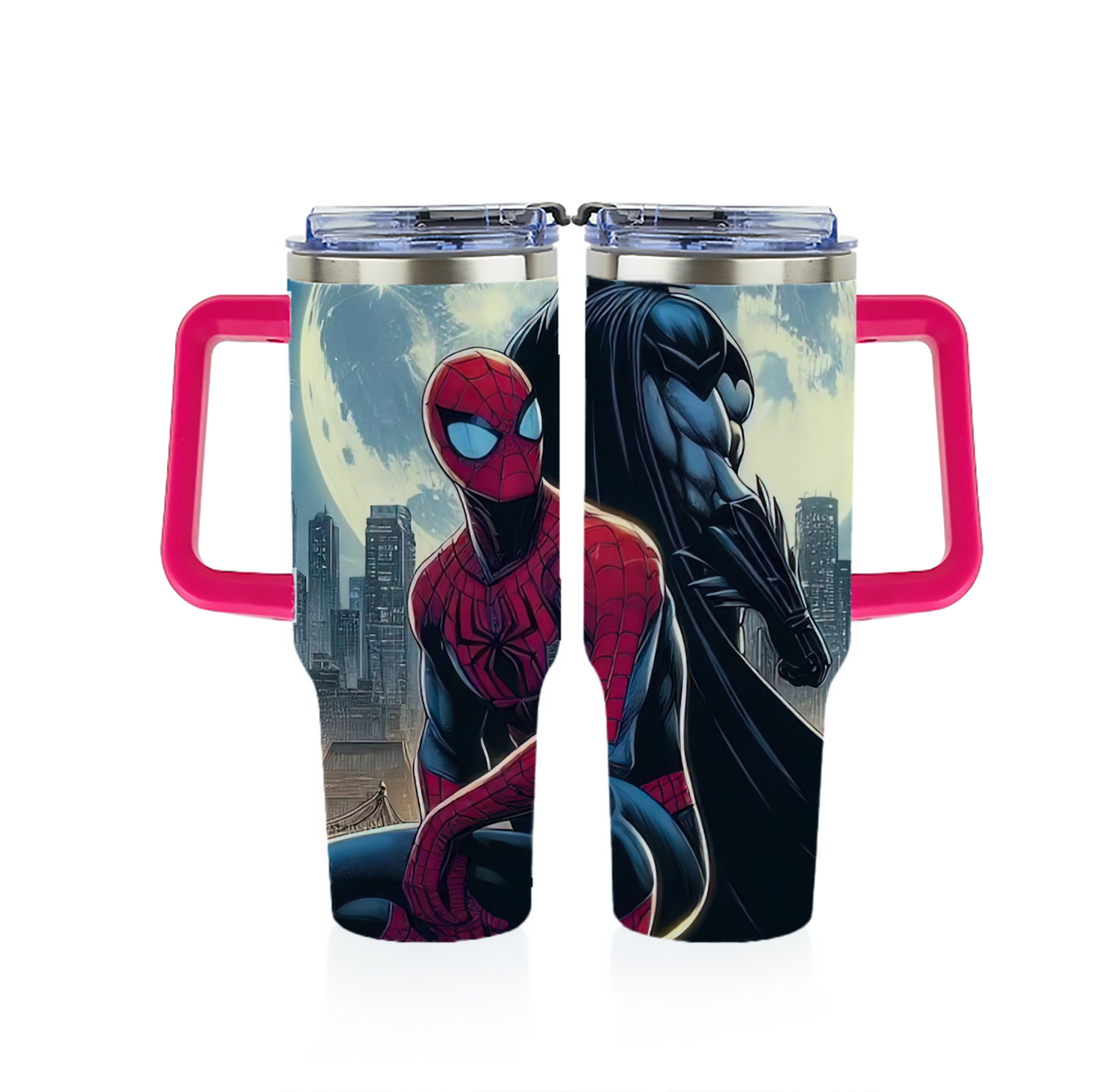 （画像用） Spider Man スパイダーマン 1200ｍLフルプリント車用タンブラー